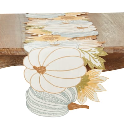 Harvest Haven Pumpkin Table Runner - 16"x70"