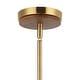 preview thumbnail 5 of 6, Varaluz Desert Flyer 3-Light Pendant - Satin Brass/Medium Walnut