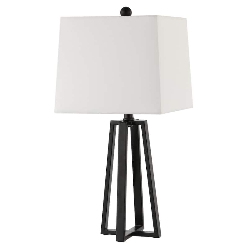 SAFAVIEH Lighting Haven 21" Modern & Contemporary Table Lamp - 10" W x 10" D x 21" H - 10Wx10Dx21H