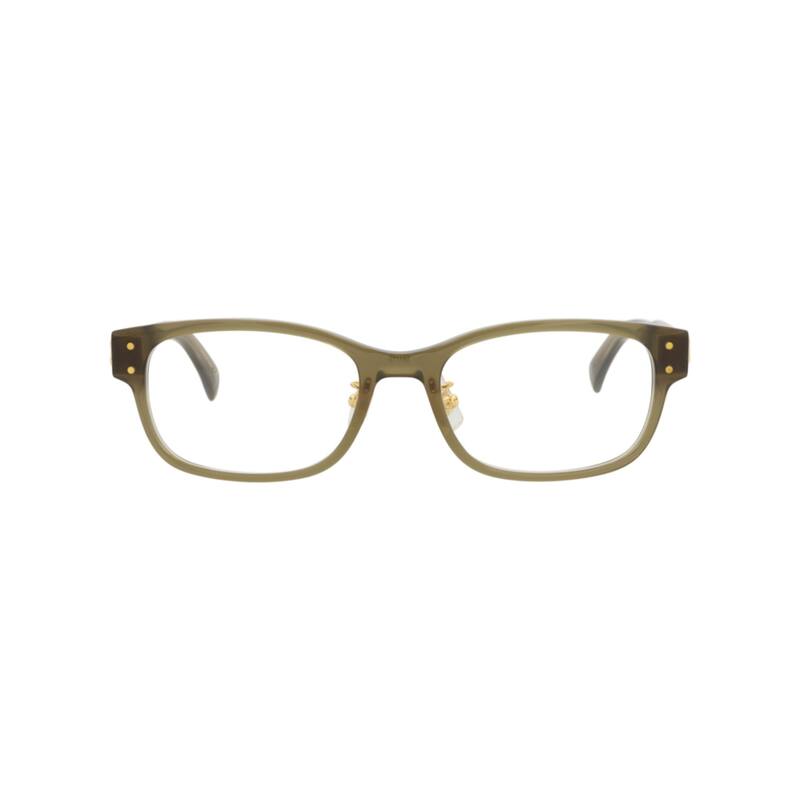 Dunhill Square-Frame Acetate Optical Frames - Brown Brown Transparent - Brown