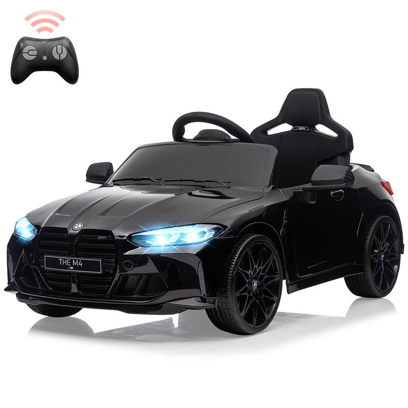 12V Toddler Electric Vehicle, Ride On Toy Car for Kids Best Gift - Black