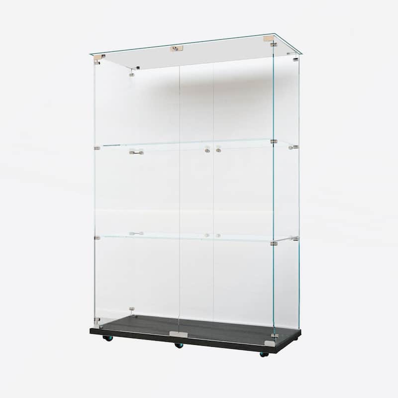 Tempered Glass Display Cabinet for Living Room