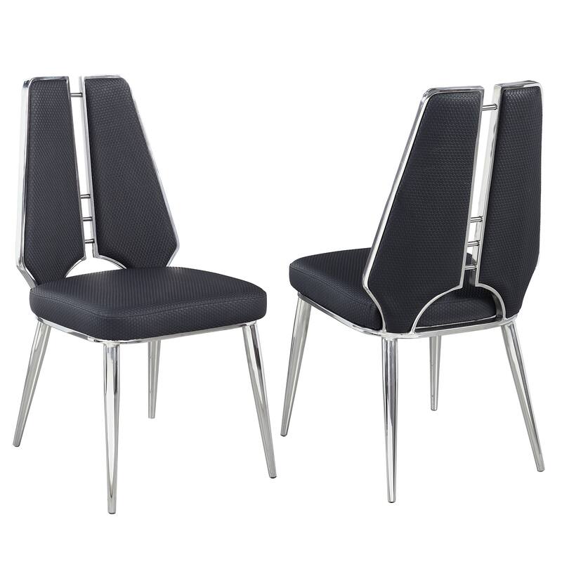 Somette Contemporary Side Chair - 2 Per Box