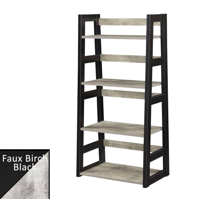 Porch & Den Logan 4-tier Trestle Bookcase