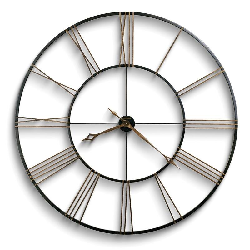 Curata Postema Iron Finish Quartz Wall Clock Bed Bath & Beyond 36206416