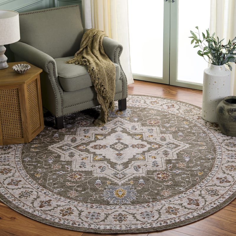 SAFAVIEH Vintage Rosewood Bedriye Rug