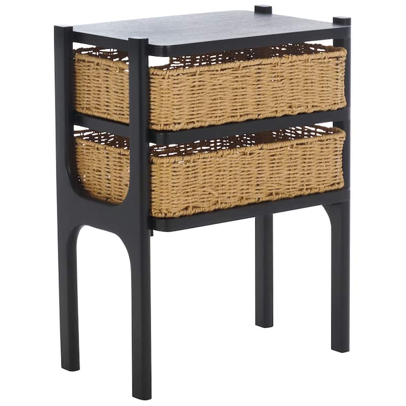 SAFAVIEH Rozalyn Two Drawer Accent Table - 18"W x 12"D x 23"H