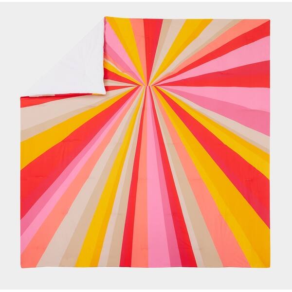 Trina Turk Sunburst Duvet Cover Set, 3 Pieces