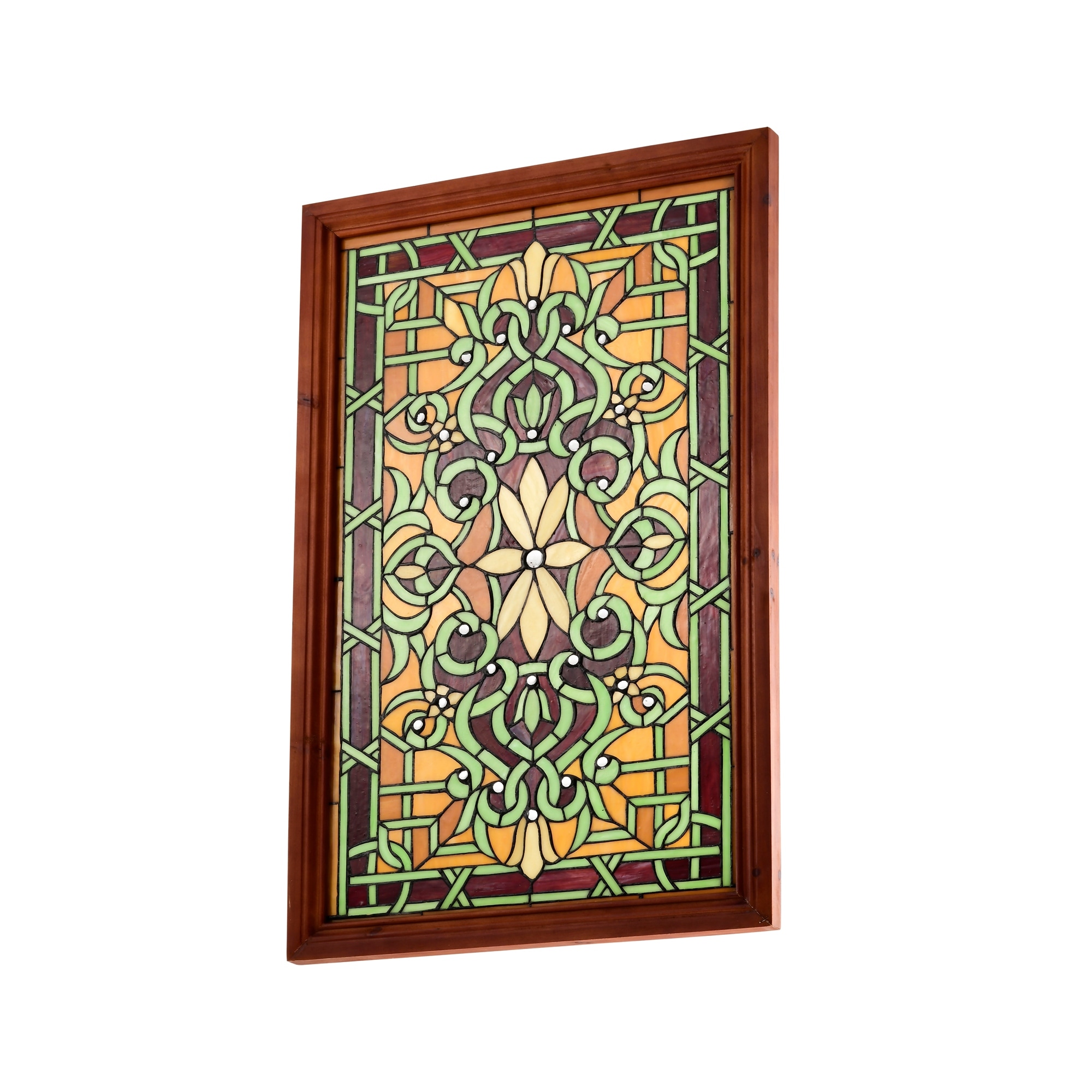 Tiffany-style-Wood-Frame-