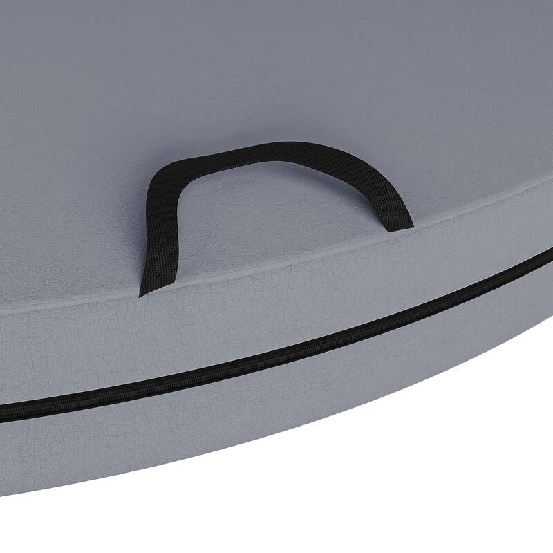 Foldable Pole Dance Safety Mat 3.5 Inch Thick EPE Foam Multi-Use Gymnastics Yoga Pilates Mat with Handles