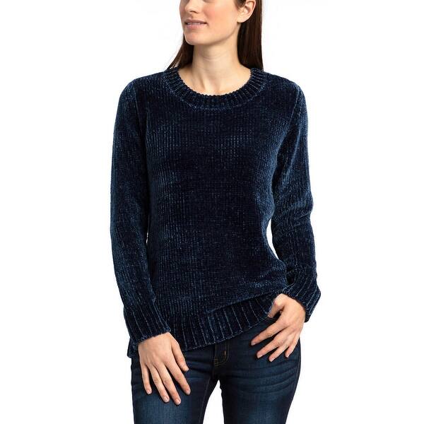Shop Orvis Women Chenille Crew Neck Long Sleeve Pullover Sweater