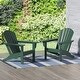 preview thumbnail 3 of 85, POLYTRENDS Altura Classic Poly Outdoor Adirondack Chair (Set of 2)