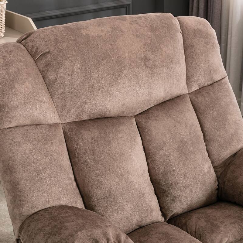 Heavy Duty Power Lift Recliner Chair for Elderly with Overstuffed Design