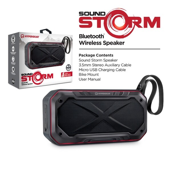 hypergear waterproof speaker