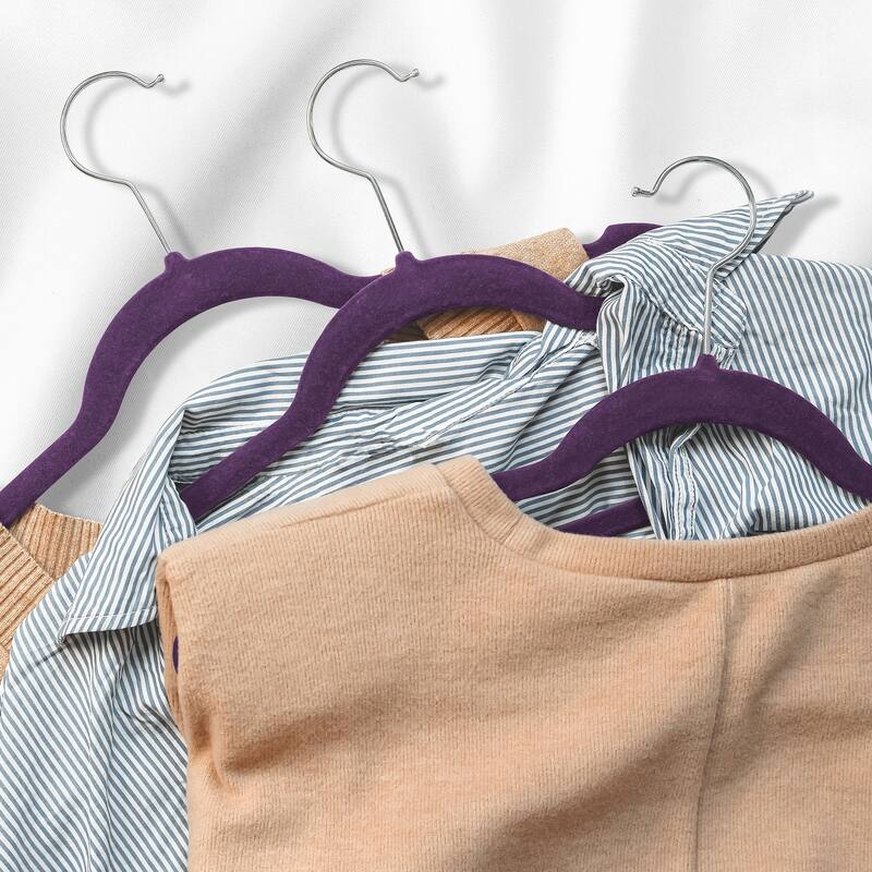 50 Velvet 14in Kids Hangers