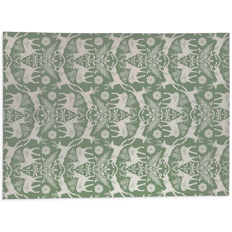 DEER ME SAGE Kitchen Mat By Kavka Designs Bed Bath & Beyond 36603902