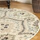 preview thumbnail 103 of 125, Miranda Haus Oriental Traditional Floral Damask Indoor Area Rug