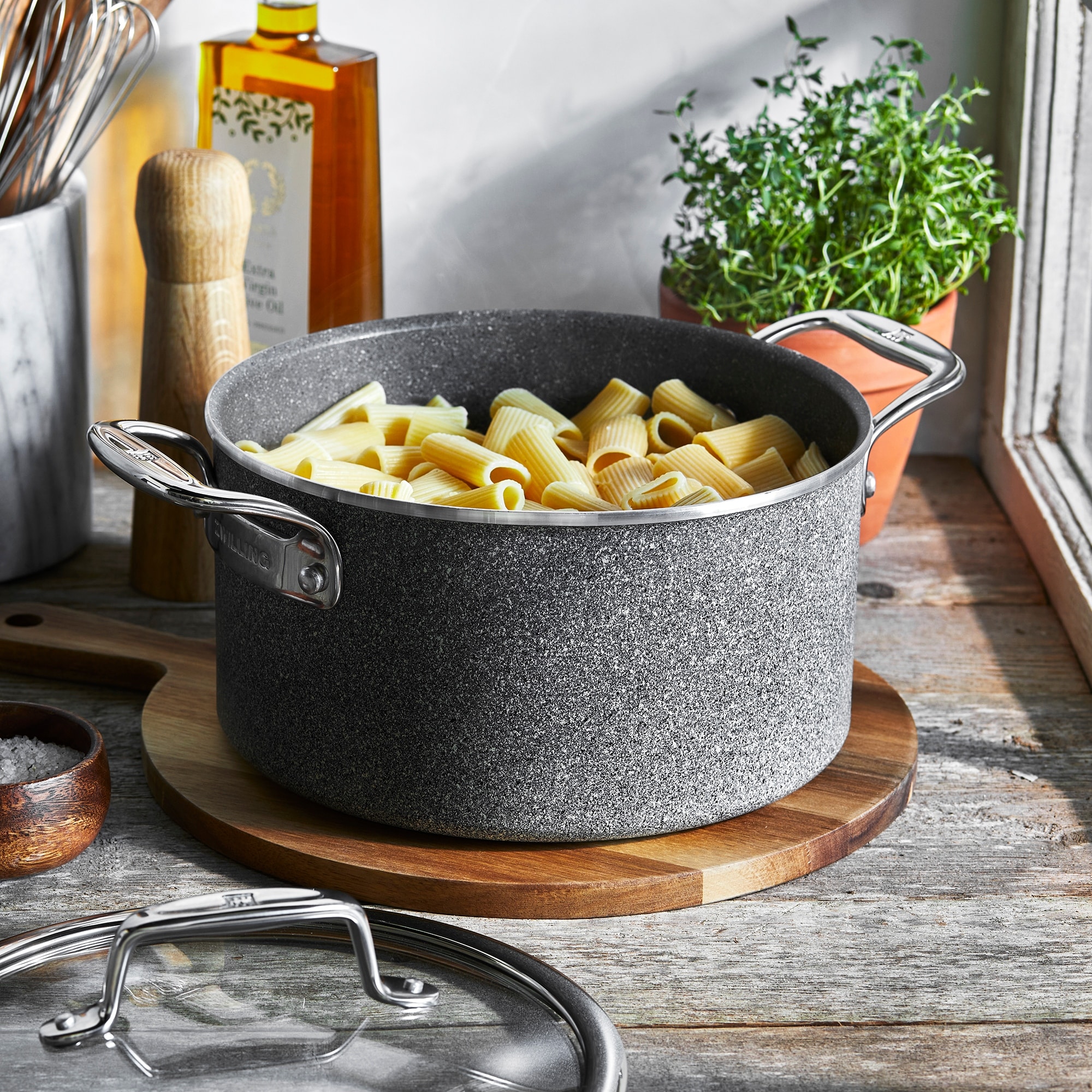 Zwilling Madura Plus Forged 5-qt Aluminum Nonstick Dutch Oven with Lid