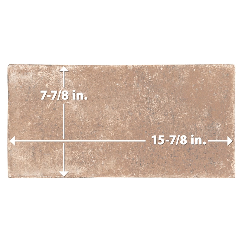 Merola Tile Toscana Montalcino 7-7/8" x 15-7/8" Porcelain Floor and Wall Tile