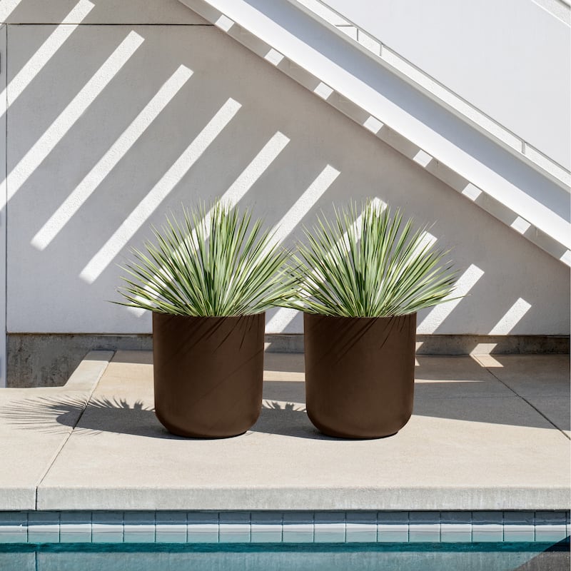 Pure Series Kona Modern Round Planter