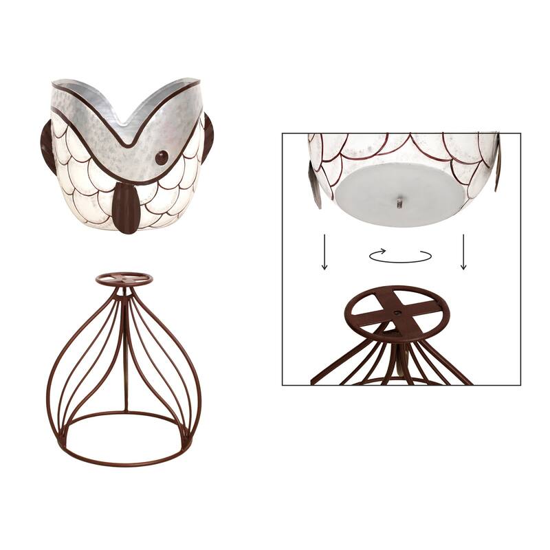 Metal Fish Chiller/Planter