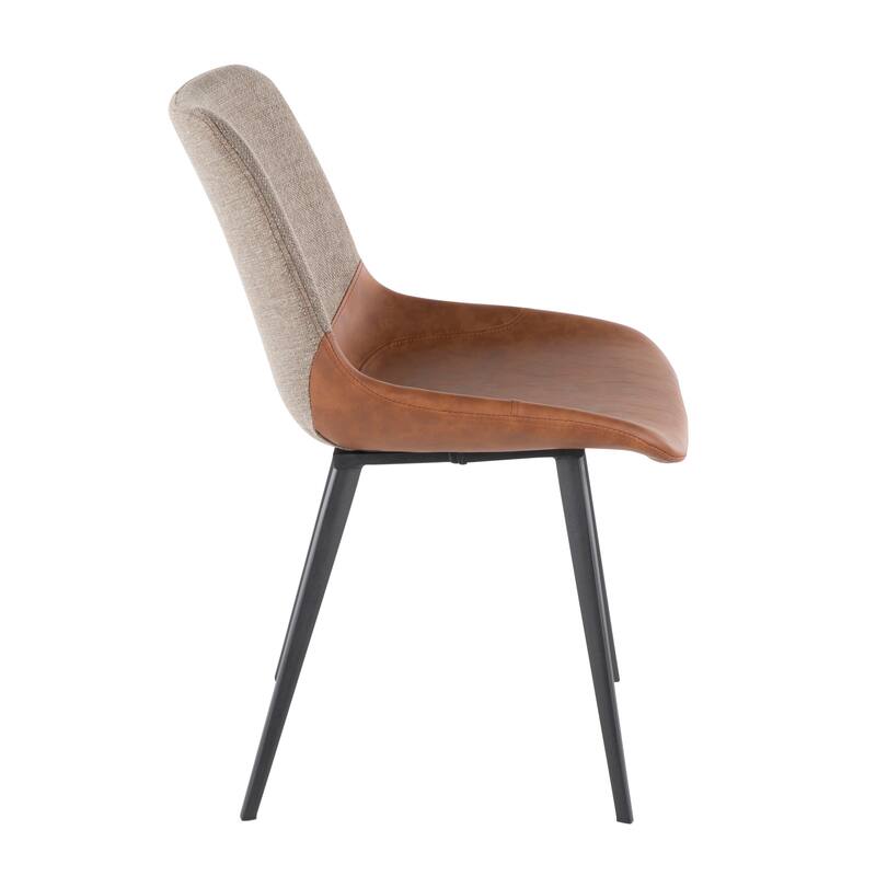 Carson Carrington Viktorp Upholstered Two-Tone Chair (Set of 2)