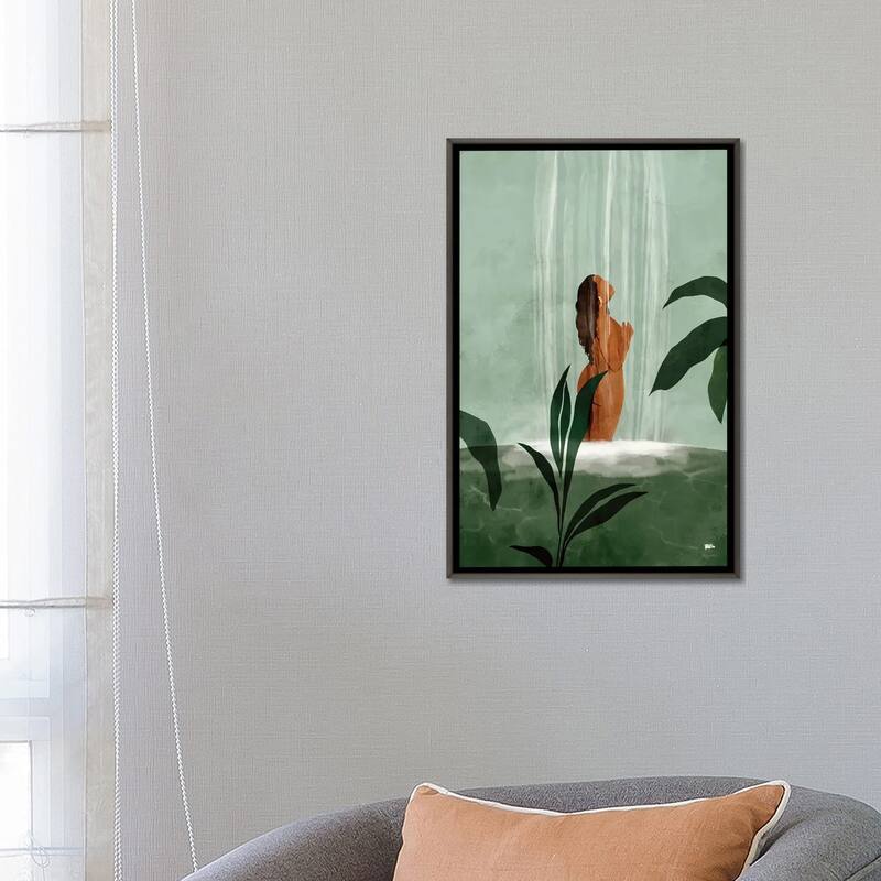 iCanvas "Rain On Me" by Bria Nicole Framed