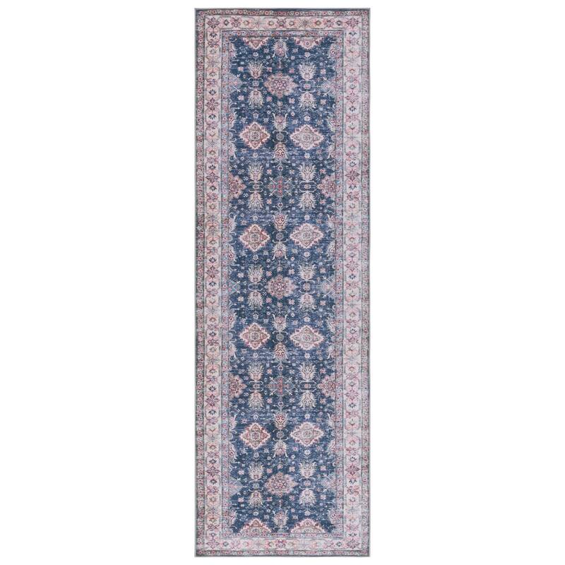 SAFAVIEH Tucson Machine Washable Slip Resistant Fraida Oriental Rug