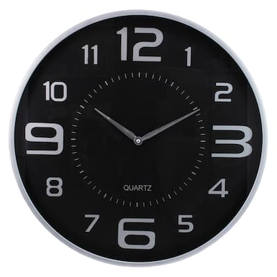 kieragrace Austin Wall Clock - Gray - 18"