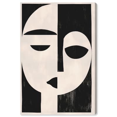The Mask I Canvas by Art Remedy, Gallery Wrapped