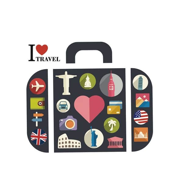 Shop Travel Memory Diy Room Art Decal Wallpaper Wall Decor Sticker