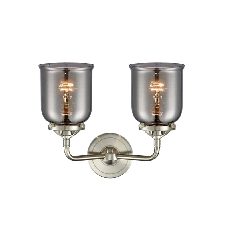 Innovations Lighting Small Bell 2 Light 13" Wide Bathroom Vanity Light
