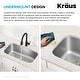 preview thumbnail 7 of 36, KRAUS Premier Undermount Single Bowl Stainless Steel Kitchen Sink