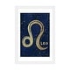 preview thumbnail 7 of 13, iCanvas "Leo Zodiac Sign" by Nature Magick White - 24x16x1