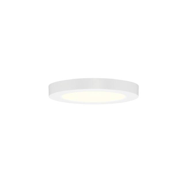 Designers Fountain LED1590L3 5" Wide Integrated LED Flush Mount - White