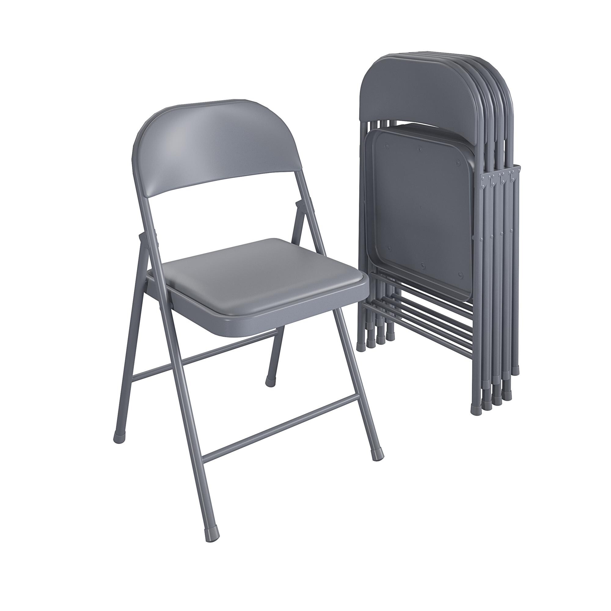 COSCO SmartFold Vinyl Folding Chair 4 Pack Bed Bath Beyond 37840303