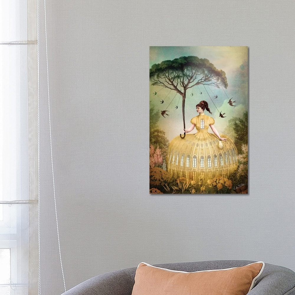 iCanvas "The Bird Keeper" by Catrin Welz-Stein Canvas Print