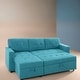 preview thumbnail 73 of 71, Reversible Sectional Sleeper Sofa with Storage Chaise & Pull-Out Bed
