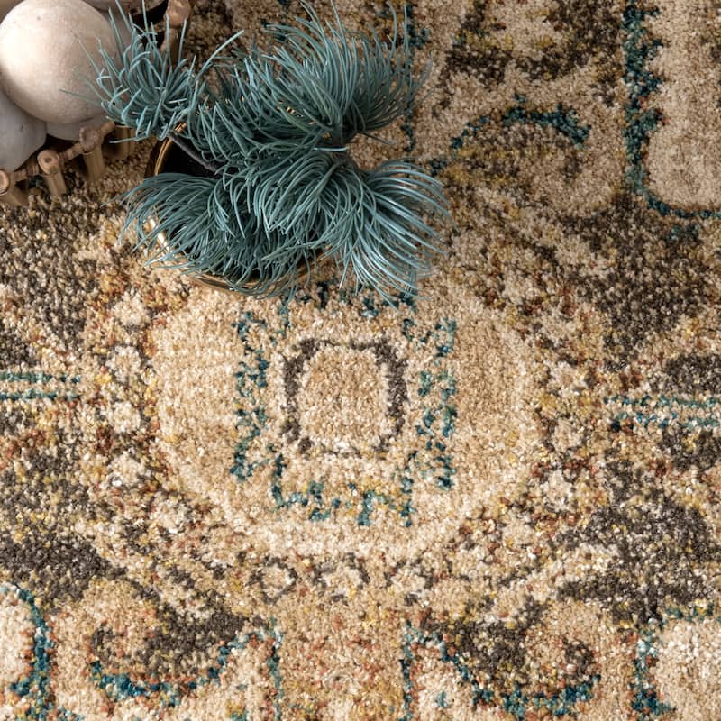 Nuloom Tabetha Tribal Medallion Area Rug