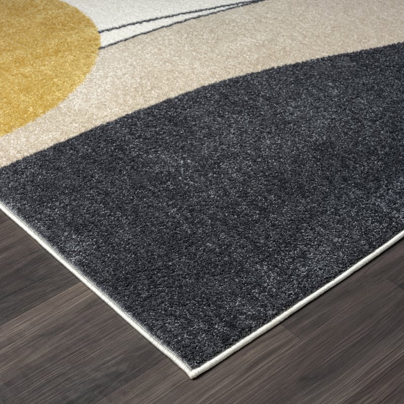 Abani Rugs Deco DEC200A Modern Artistic Area Rug