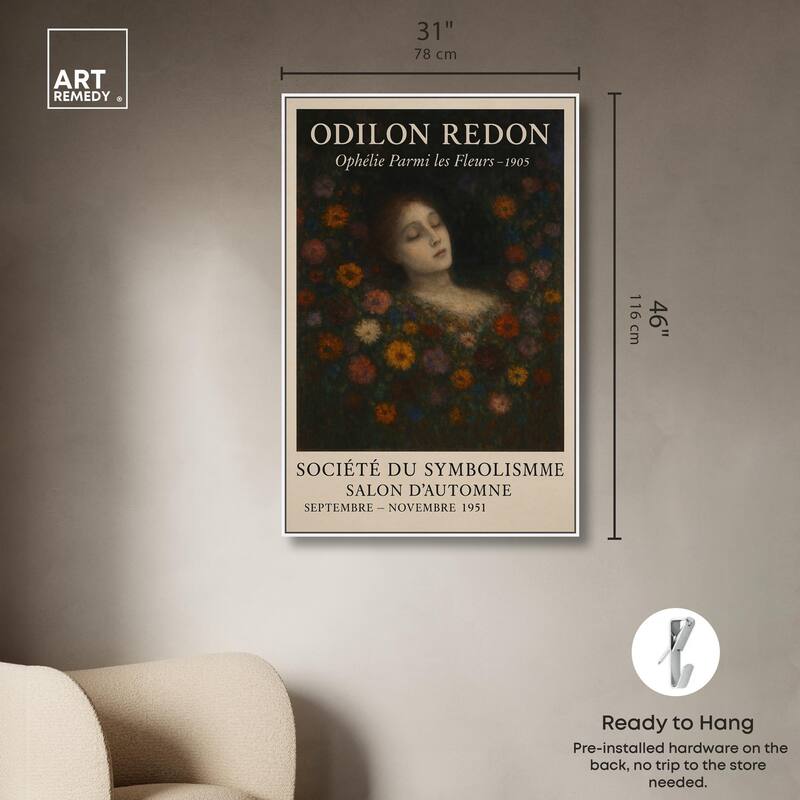 Redon's Beauty Canvas by Art Remedy
