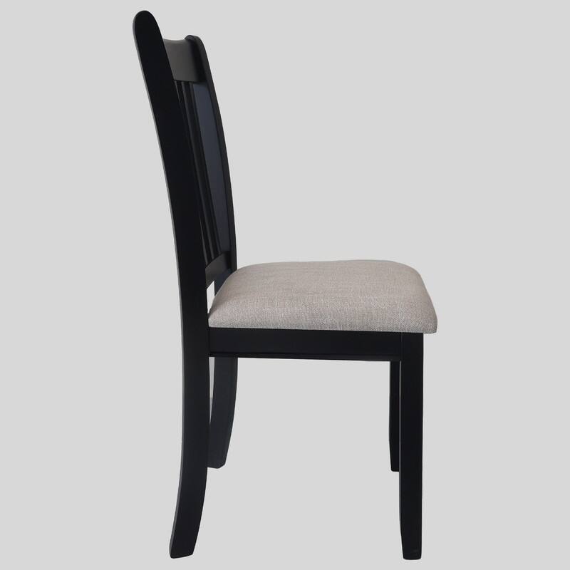 Rustic Wood Dining Chairs Set of 2