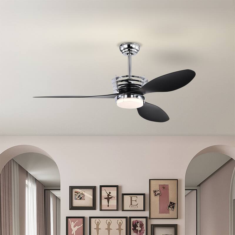 52'' ABS Blades Ceiling Fan with Lights