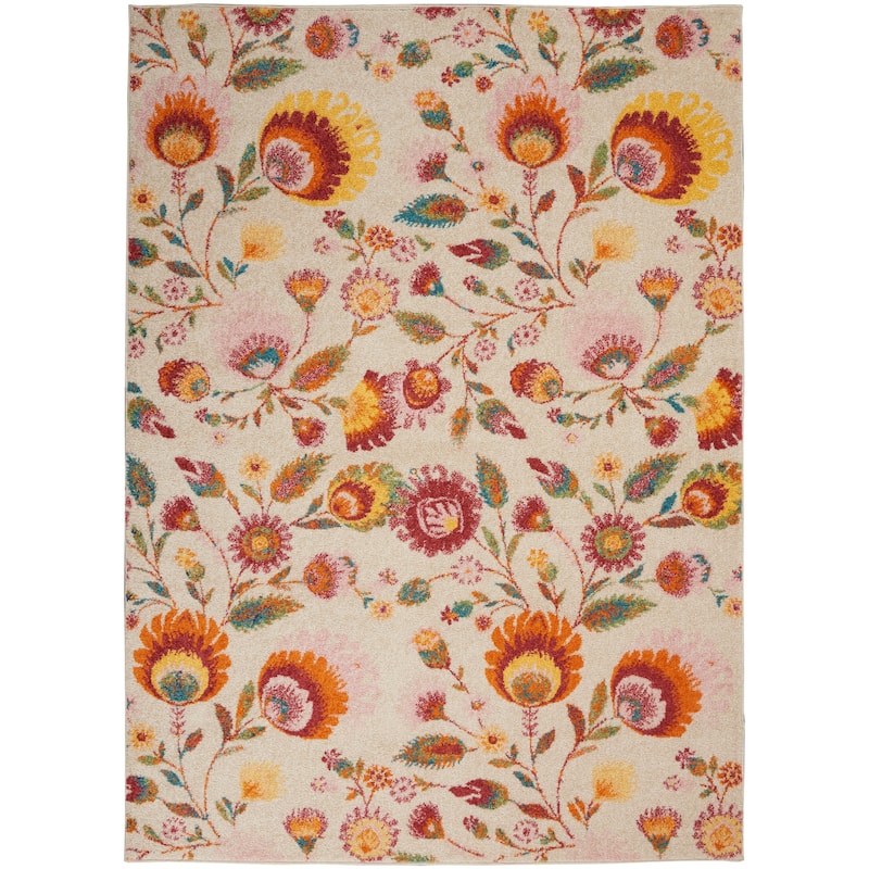 Nourison Allur Floral Country Botanical Area Rug