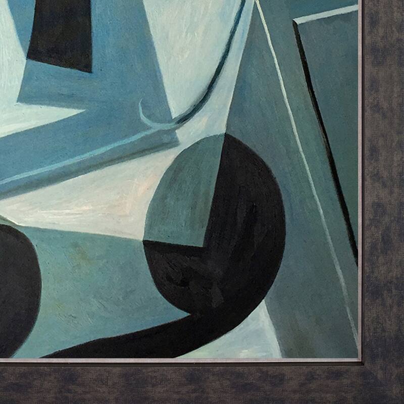 Portrait of Josette Gris with Suede Premier Frame On Sale Bed Bath