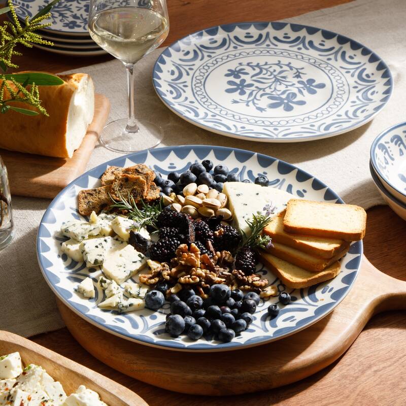 Bloomhouse - 2-Time Oprah's Favorite Things Valencia Flor 2 Piece 13" Serving Platter Set