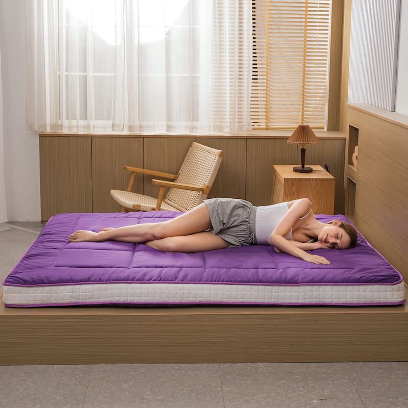 Padded Japanese Roll Up Floor Futon Mattress