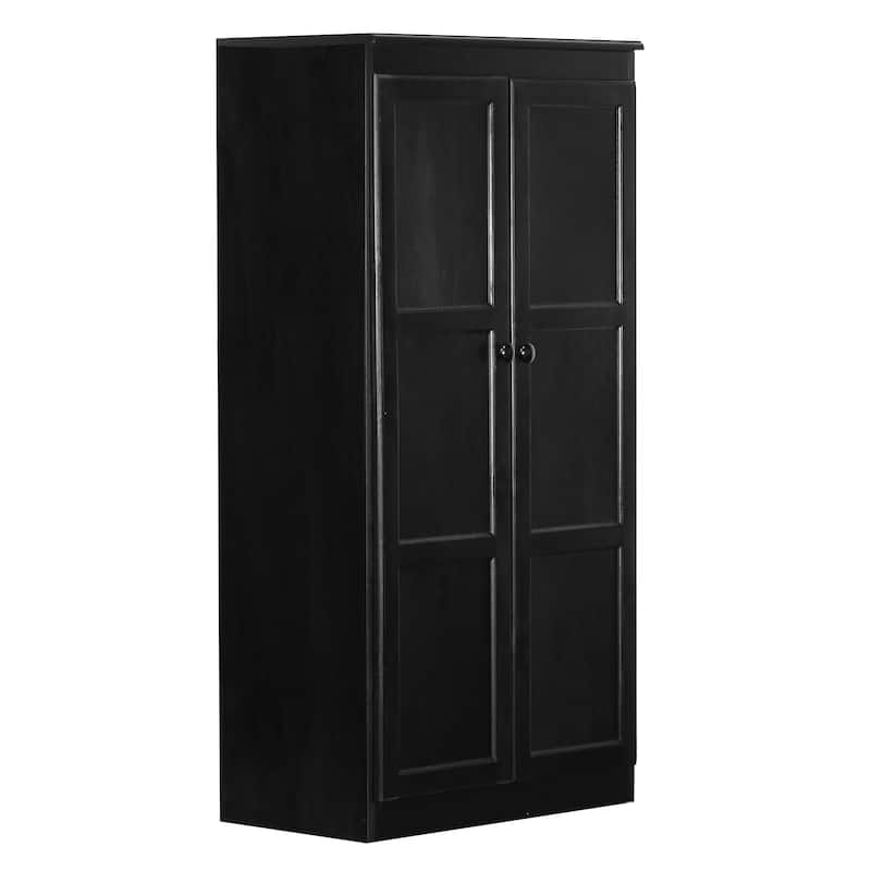 Concepts in Wood Storage Cabinet, 60 inch with 4 Shelve - Espresso