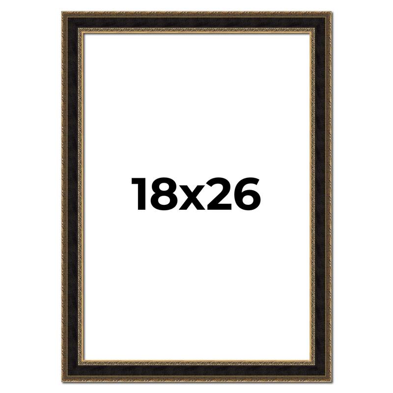 18x26 Frame Gold Antique Vintage Sold Wood Picture Frame | 1.75 Inch