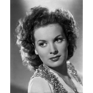 Maureen OHara Close Up Portrait Looking Away at the Camera Photo Print